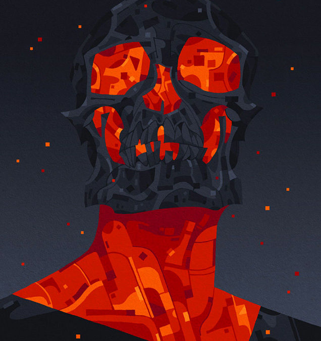 SkullPoster