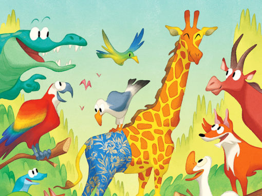 I pantaloni della giraffa<br><span style='color:#ff5600;font-size:12px;'>Children's book</span>